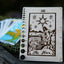 Maple Wood Moon Tarot Card Knitting Needle Gauge & 5" Ruler - Prismatic Fiber Arts