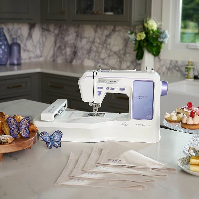 HUSQVARNA® VIKING® DESIGNER QUARTZ™ 29 Sewing & Embroidery Machine - Prismatic Fiber Arts