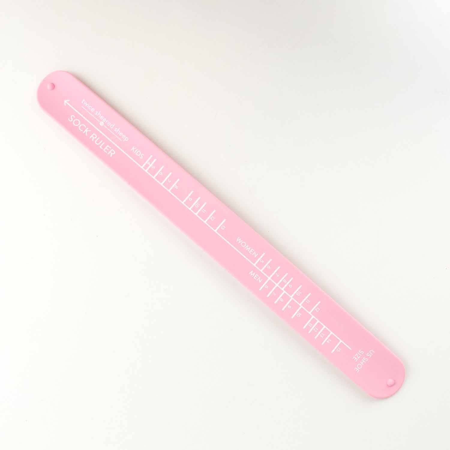 Sock Ruler - Sock Sizing Bracelet Ruler - Prismatic Fiber Arts