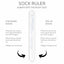 Sock Ruler - Sock Sizing Bracelet Ruler - Prismatic Fiber Arts