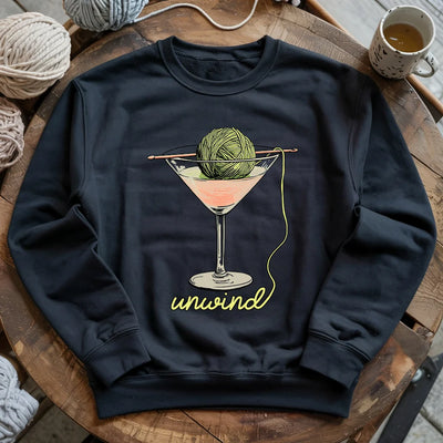 Unwind Sweatshirt - Prismatic Fiber Arts