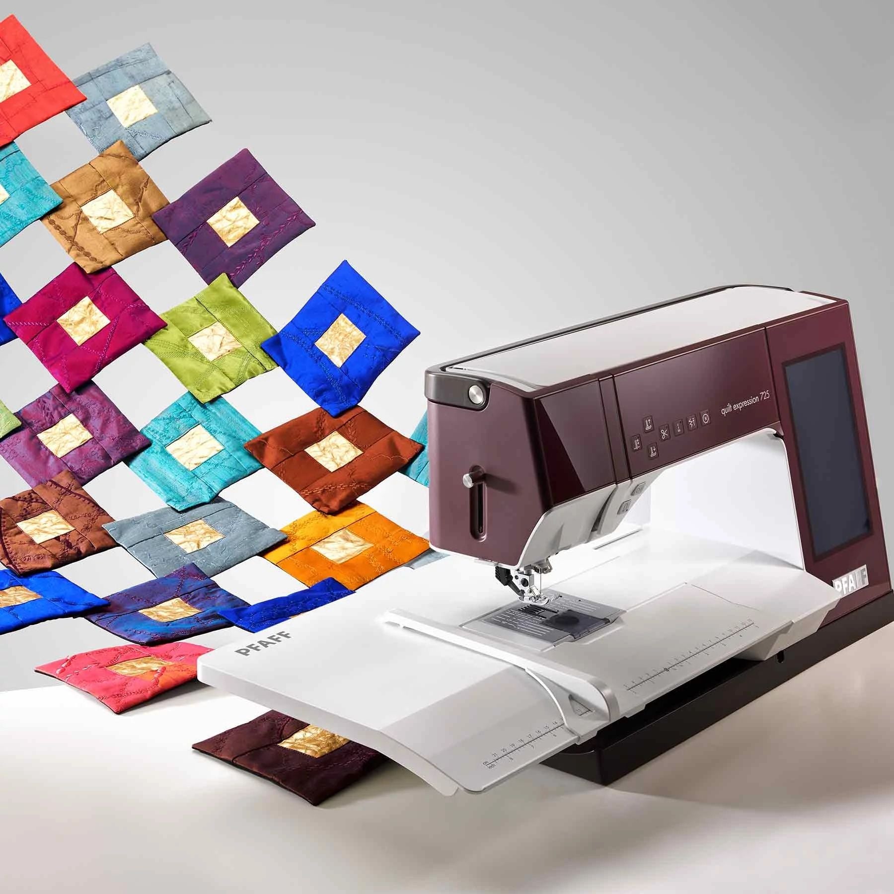 PFAFF® quilt expression™ 725 Sewing Machine - Prismatic Fiber Arts