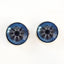 Water Vintage Compass Rose Sew-On Button Glass Eyes - Prismatic Fiber Arts