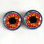 Watercolor Art Sew-On Button Glass Eyes - Prismatic Fiber Arts