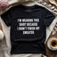 Wearing This T-shirt - Prismatic Fiber Arts