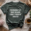 Wearing This T-shirt - Prismatic Fiber Arts