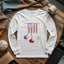 America Wool Long Sleeve T-shirt - Prismatic Fiber Arts