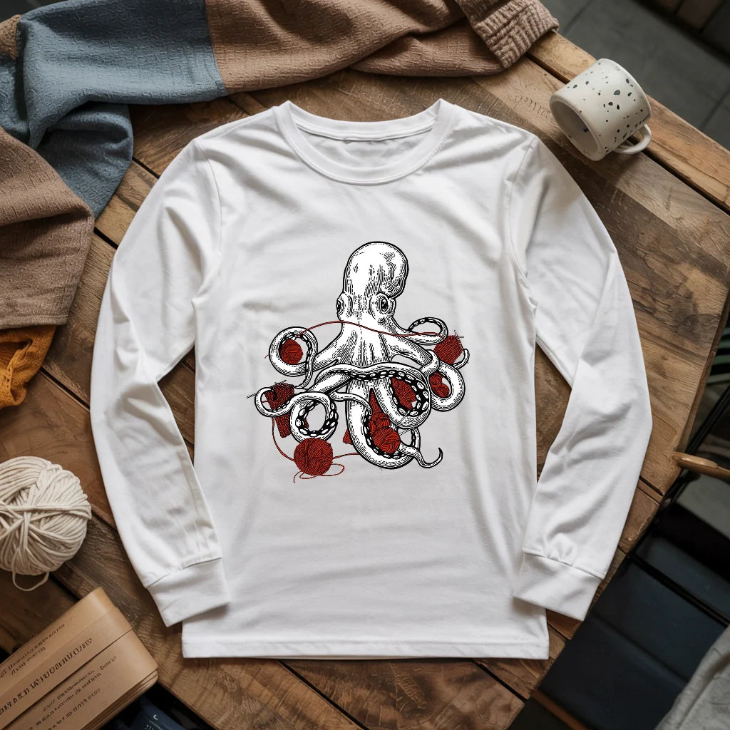Craftopus Long Sleeve T-shirt - Prismatic Fiber Arts