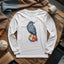 Crochet Crow Long Sleeve T-shirt - Prismatic Fiber Arts
