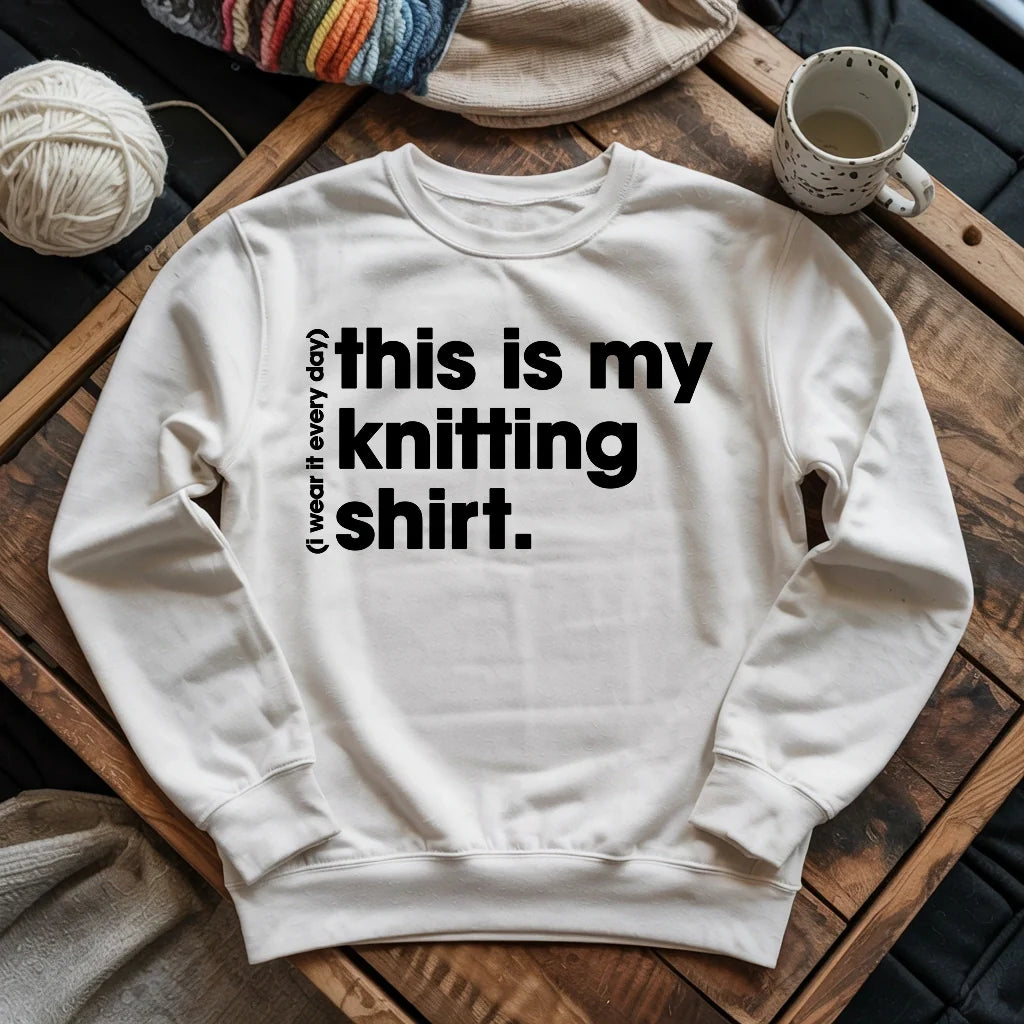 Everyday Knitting Sweatshirt - Prismatic Fiber Arts