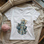 Granny Ghost Lady V-neck - Prismatic Fiber Arts