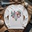 Granny Squares Heart Long Sleeve T-shirt - Prismatic Fiber Arts