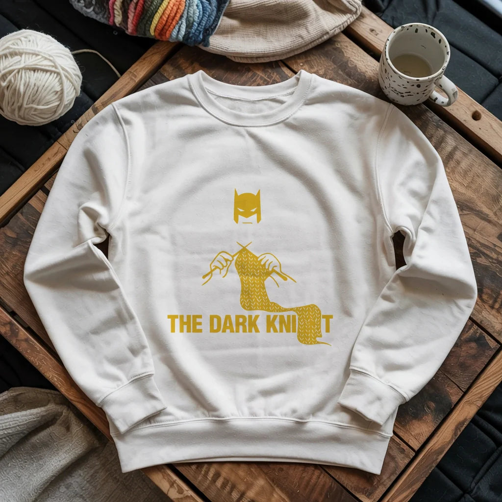 The Dark Knit Sweatshirt - Prismatic Fiber Arts