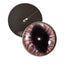 Wide Red Dragon Sew-On Button Glass Eyes - Prismatic Fiber Arts