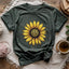 Yarn Sunflower T-shirt - Prismatic Fiber Arts