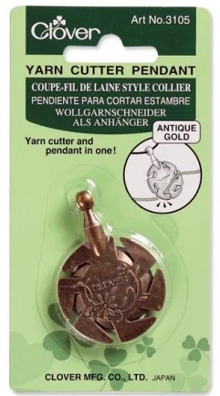Clover - Yarn Cutter Pendant