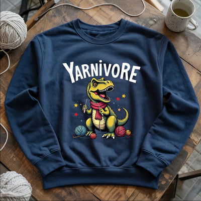 Yarnivore Crocheter Sweatshirt - Prismatic Fiber Arts