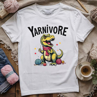 Yarnivore Crocheter T-shirt - Prismatic Fiber Arts