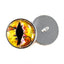 Yellow Dragon with Monarch Butterflies Sew-On Button Glass Eyes - Prismatic Fiber Arts