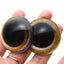 Yellow Owl Plastic Bird Safety Eyes - Prismatic Fiber Arts