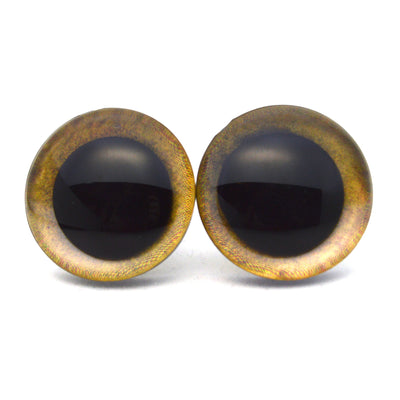 Yellow Owl Plastic Bird Safety Eyes - Prismatic Fiber Arts
