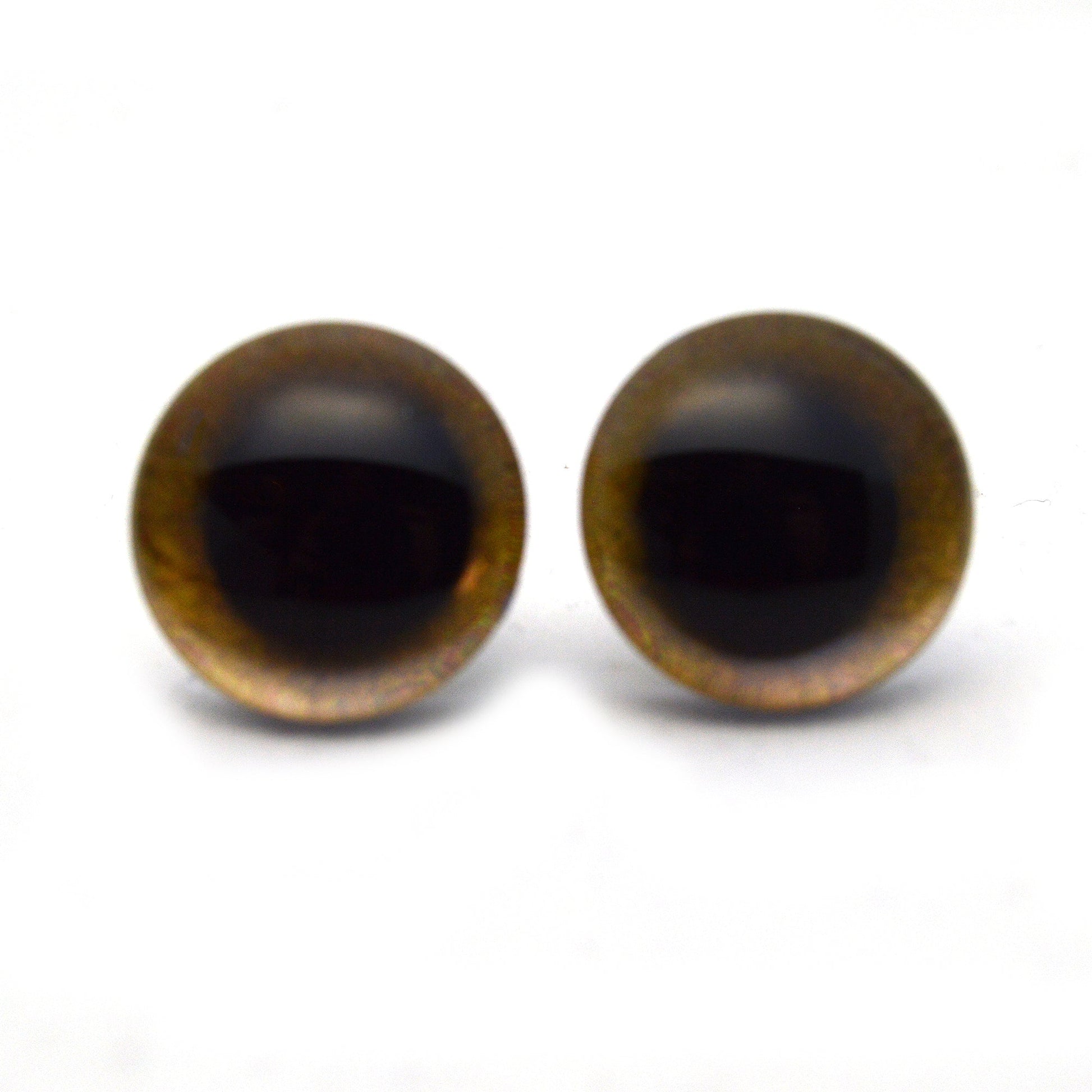 Yellow Owl Plastic Bird Safety Eyes - Prismatic Fiber Arts