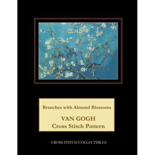 Branches with Almond Blossoms: Van Gogh Cross Stitch Pattern