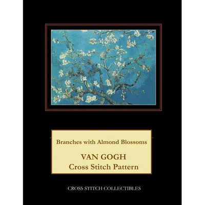 Branches with Almond Blossoms: Van Gogh Cross Stitch Pattern